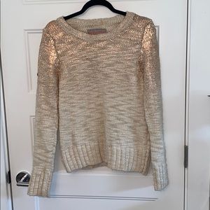 Women’s Superdry sweater with Rose Gold accent. M
